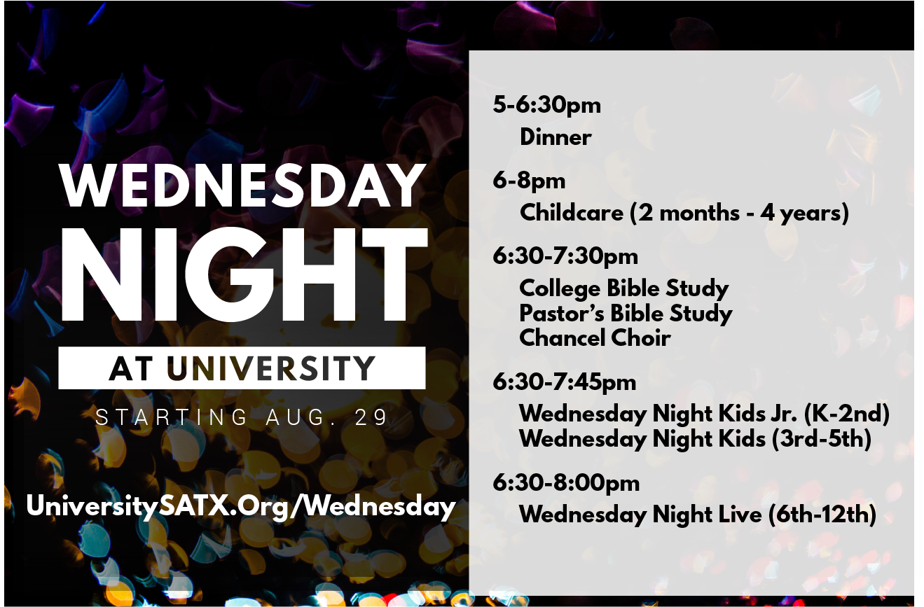 Wednesday Night | University United Methodist Church